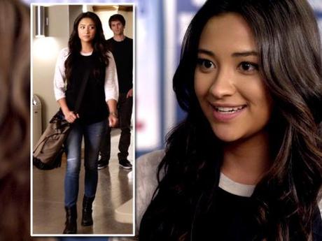 Pretty Little Liars 2×14 | Aria, Hanna, Spencer, Emily fashion