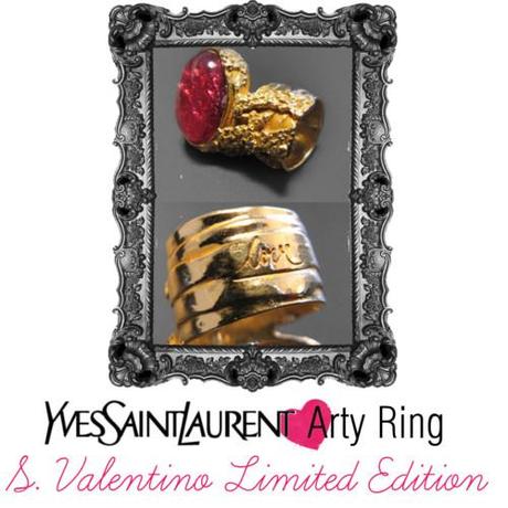 ACCESSORI | L'Arty ring di Yves Saint Laurent in edizione limitata per San Valentino