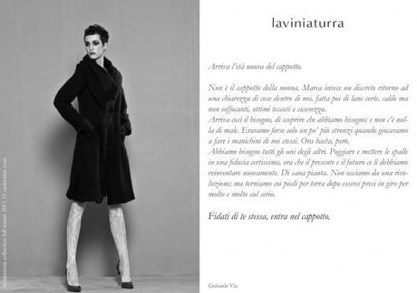 Lavinia Turra, in abiti….di Versi