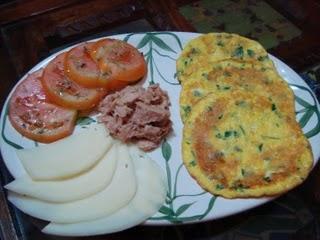 Frittatine con pomodoro e tonno