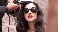 QuandoQuandoQuando By Dolce & Gabbana: Monica Bellucci Backstage