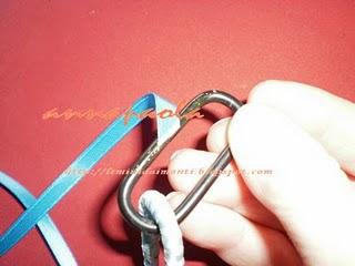 La famo strana. La catena diventa collana. Tutorial / Le sautoir - chaine. Tutoriel