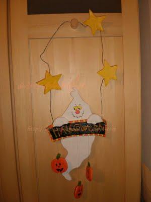 Halloween: il fantasma di cartone. tutorial / Halloween: le fantome en carton. tutoriel