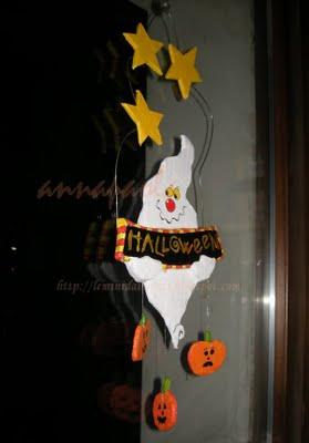 Halloween: il fantasma di cartone. tutorial / Halloween: le fantome en carton. tutoriel