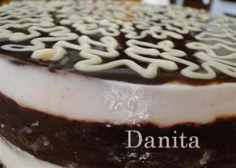 Torta mousee di ricotta al cioccolato