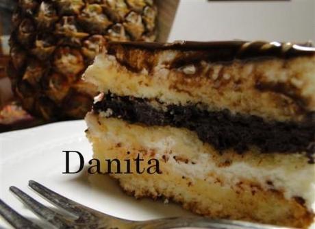 Torta mousee di ricotta al cioccolato