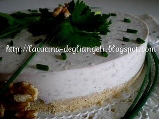 Cheesecake al gorgonzola