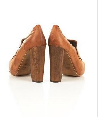 PRALINE High Loafer Shoes at TOPSHOP