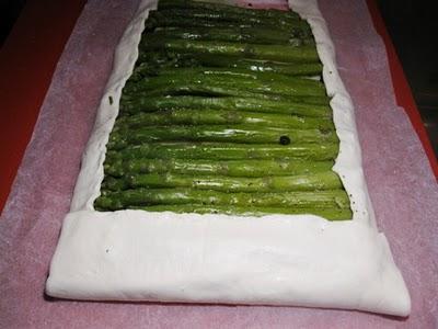 Strudel agli asparagi e....per Renata