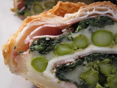 Strudel agli asparagi e....per Renata