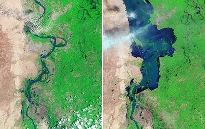 FOTO DEL GIORNO 24 AGOSTO 2010 : IL PAKISTAN DOPO LE INONDAZIONI