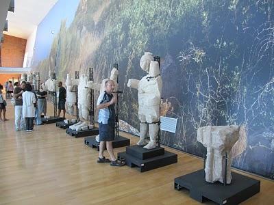 Centro di restauro di Li Punti, i giganti di Monte Prama