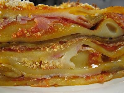 Lasagne con le melanzane