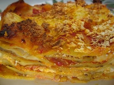 Lasagne con le melanzane