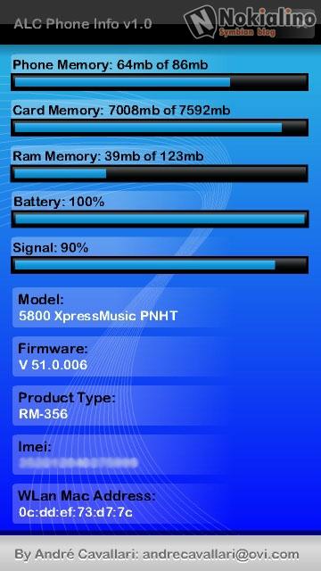 ALC Phone Info 1.0