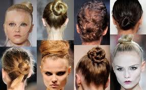 Anche in autunno... tiratevi su !  prosegue la moda dello chignon !