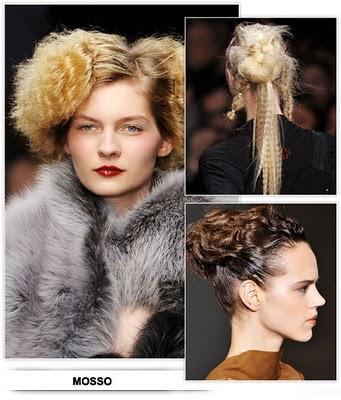 Anche in autunno... tiratevi su !  prosegue la moda dello chignon !