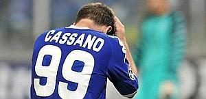 La delusione di Cassano. Ansa