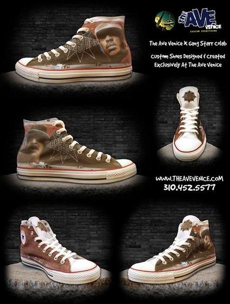 CUSTOM CONVERSE ALL-STARS X GANG STARR NOW AVAILABLE -Sneakers #68