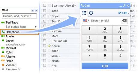 call phones from gmail