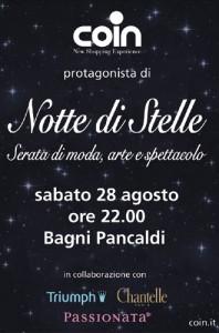 Coin ti invita a “Notte di Stelle” - 28 agosto 2010