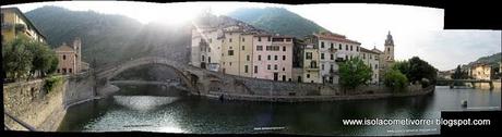 Esperimento fotografico, Dolceacqua panorama