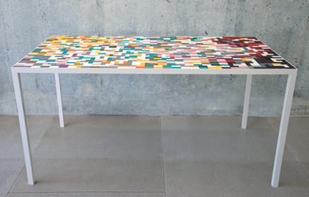 Domino table by Thomas Pausz