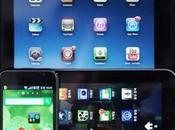 Samsung Galaxy Tab: confronto dimensionale iPad