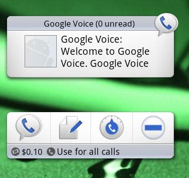 Google Voice: arrivano i widget dedicati su Android [+Download]