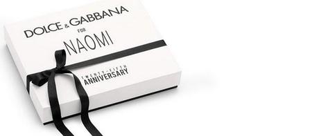 Dolce & Gabbana festeggiano e omaggiano Naomi per i 25 anni di carriera