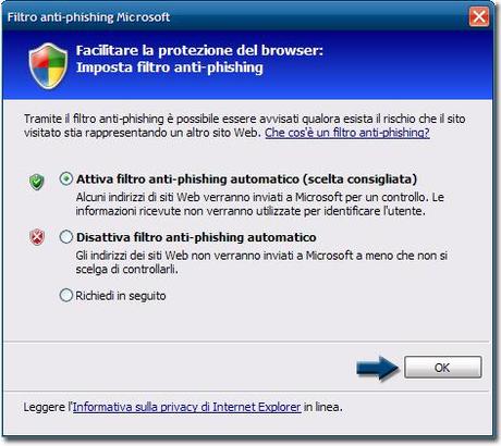 Ripristinare Internet Explorer in pochi click