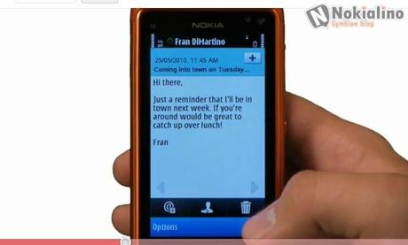 Nokia N8 e l’e-mail