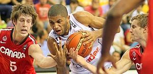 L'ala dei Blazers e della Francia Nicolas Batum. Ansa