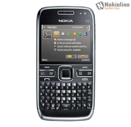 Update: aggiornamento firmware Nokia E72 V.051.018