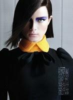 NOUVELLE FEMME FATALE... Vogue Nippon October 2010 by Francois Nars  Model : Anna de Rijk