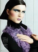 NOUVELLE FEMME FATALE... Vogue Nippon October 2010 by Francois Nars  Model : Anna de Rijk