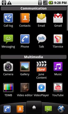 Download Homescreen LG Optimus v1.1