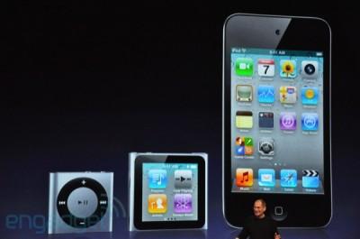 Evento Apple: nuovi iPod di Apple