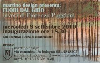 September 1, 2010 Posted by VerdeSara Aperitivo&Arte; da Martinodesign – espone Fiorenza Puggioni