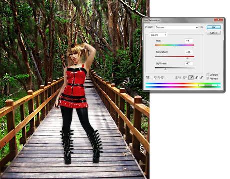 Environmental coloring in Photoshop