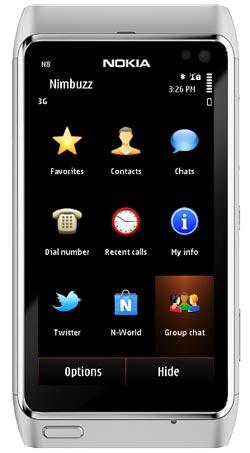 Aggiornamento Nimbuzz : Nuovo look e nuove funzioni per Smartphone Nokia Symbian