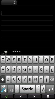 mod Swype stile Gravity by Xeon per Symbian^3