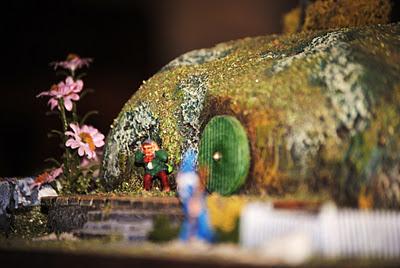 Bilbo's House under the hill, un diorama per Lo Hobbit