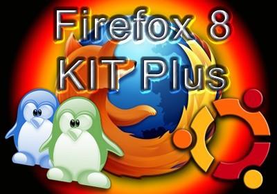 Firefox 8 KIT Plus Linux e Ubuntu