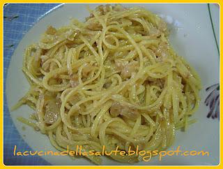 Linguine alle pere e noci