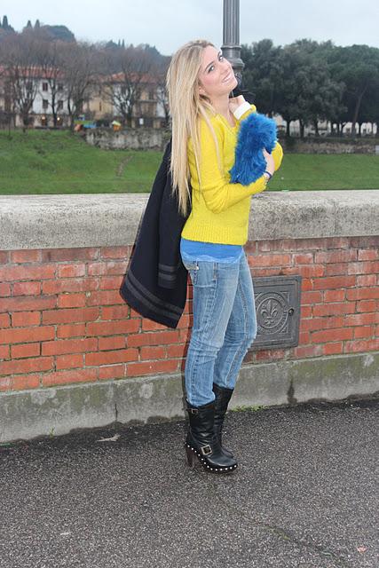 My favourite matching: Yellow and Blue !
