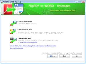 Flip PDF to Word convertire file PDF in formato Word