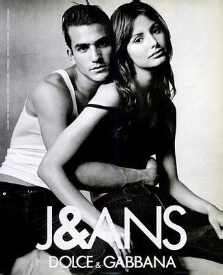 Archivio DG_VICTIMS: Enrique Palacios 97 for J&EANS; by Dolce & Gabbana