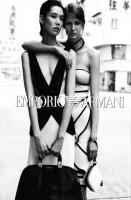 emporio armani Wang Xiao, Tao Okamoto, and Kendra Spears by Alasdair McLellan