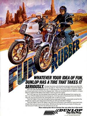 Vintage Brochures: Dunlop Tyres 1978 (Usa)